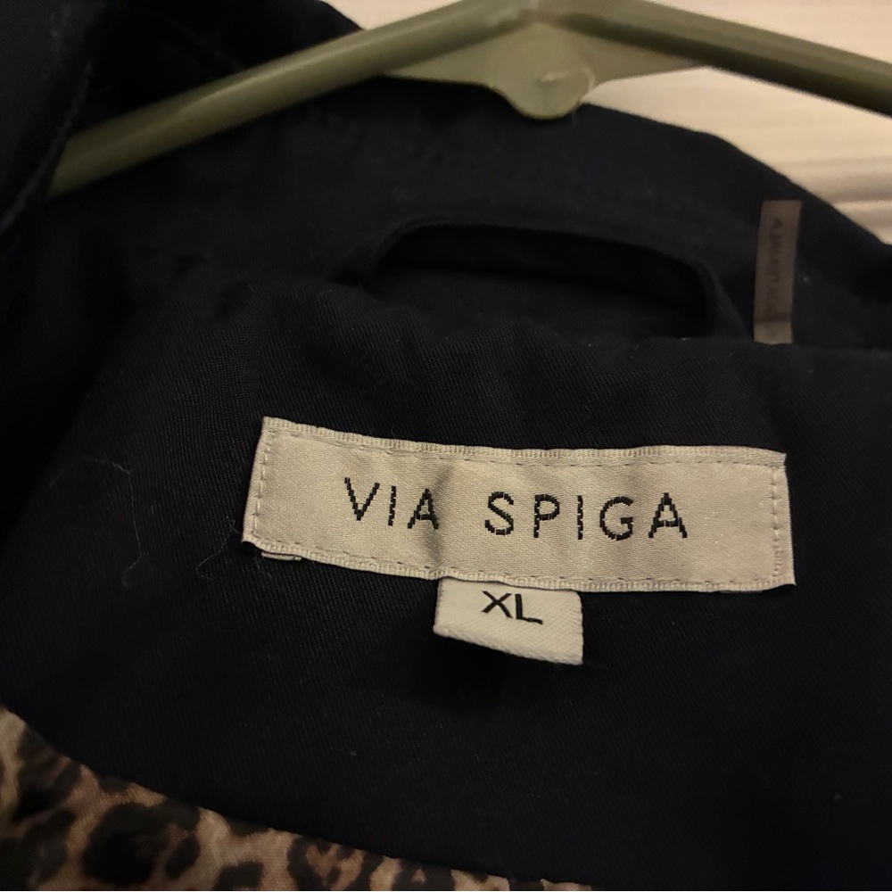 Via Spiga Elegant Black Outerwear